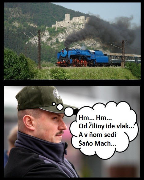 Rád sa hrá s vláčikmi...